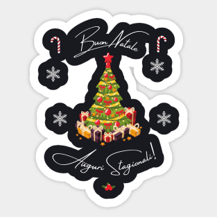 Buon Natale Version 2 Sticker